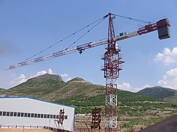 Construction machinery 8t QTZ100(6010) Tower Crane