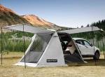 Outdoor Grey Color Portable Waterproof Coated Polyester SUV Camping Tent With