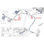 For Ferrari 458 Italia Spider Right Parking Brake Cable OEM 257912