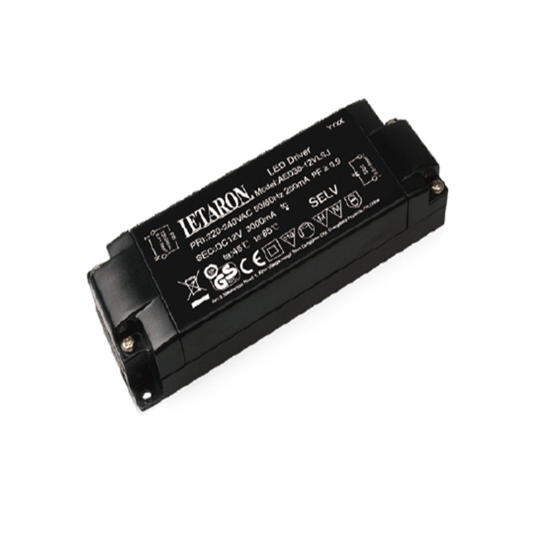 250mA Under Cabinet LED Driver 36 Watt Ouput Power With TUV-CE Certification