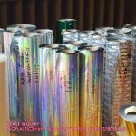 PET Metalized Film Laser Holographic Thermal Lamination Plastic Printed