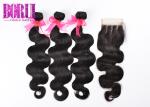 Cambodian Malaysian Human Hair Cuticle Aligned 10A 12A Hair Large Stock
