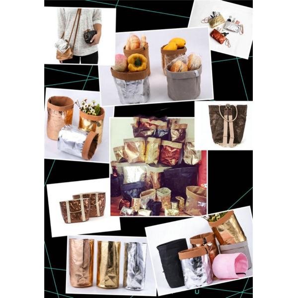 Coloured 75mm 150mm Width Washable Non Tear Paper For Make Creative Bag