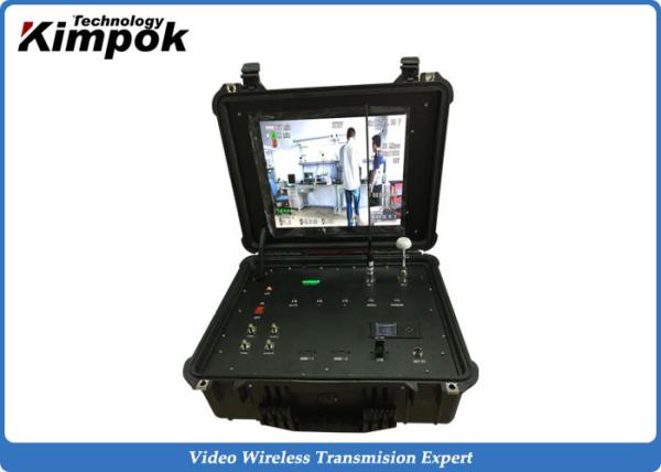 Commercial Wireless Video Audio Receiver Single Channel 400-450MHz with 17inch