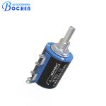 16mm Shaft 5 Turns 100k Multi Turn Potentiometer High Accuracy 1W WXD3-12