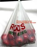 Compostable Grocery T-Shirt Bags, Eco Friendly, Biodegradable, 2 Gal - 4 Gal