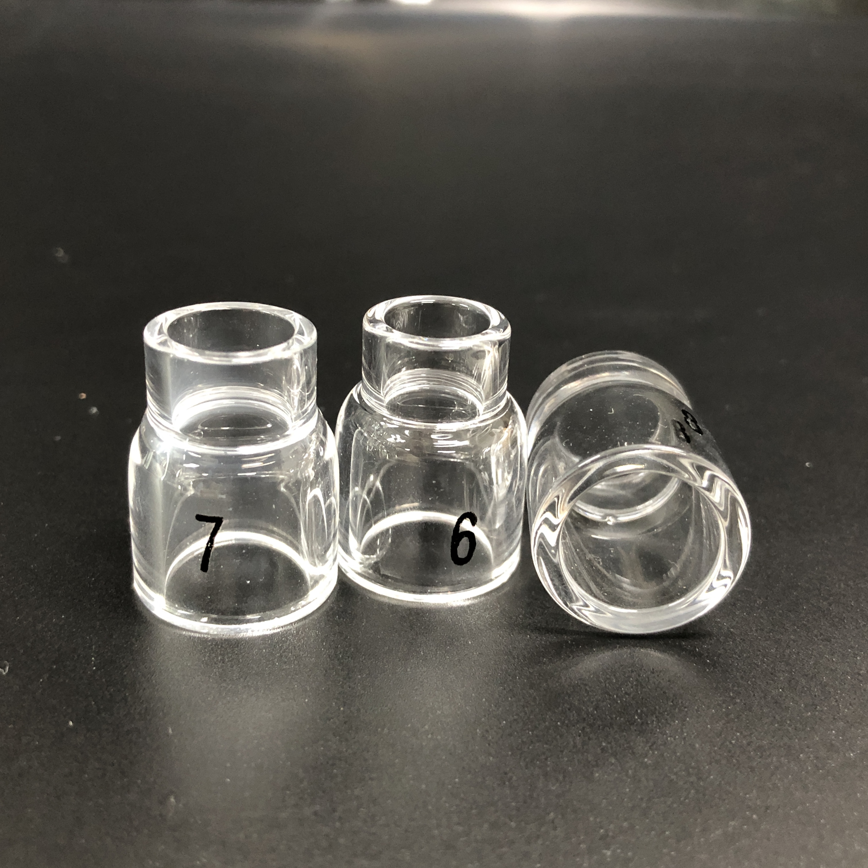 TIG Glass Cup Kit for 13NQ10-6 11-7 12-8 TIG Welding Torch Stubby Gas Lens 0.1kg