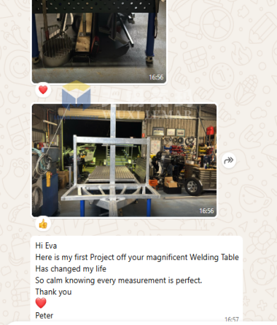 D16 Industrial Welding Table with Quick Change Fixtures