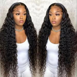 China Remy Glueless Full Lace wig 100% Curly Human Hair Wigs Pre Plucked Cuticle Aligned Brazilian Virgin Raw Frontal Lace Wig wholesale