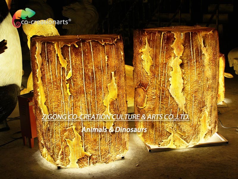 High Durability Fiberglass Animatronic Dendriform Illuminated