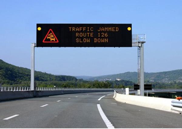 Energy Saving P10 Electronic Led Signs , Safety Secured Led Safety Signs Stored