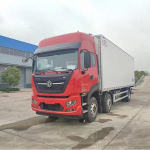 China Dongfeng 10 Wheels Refrigerator Truck 6x4 Freezer Truck Refrigerated Container Truck wholesale