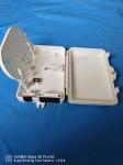 White 4 Core Fiber Optic Termination Box IP65 Outdoor Fiber Optic Distribution