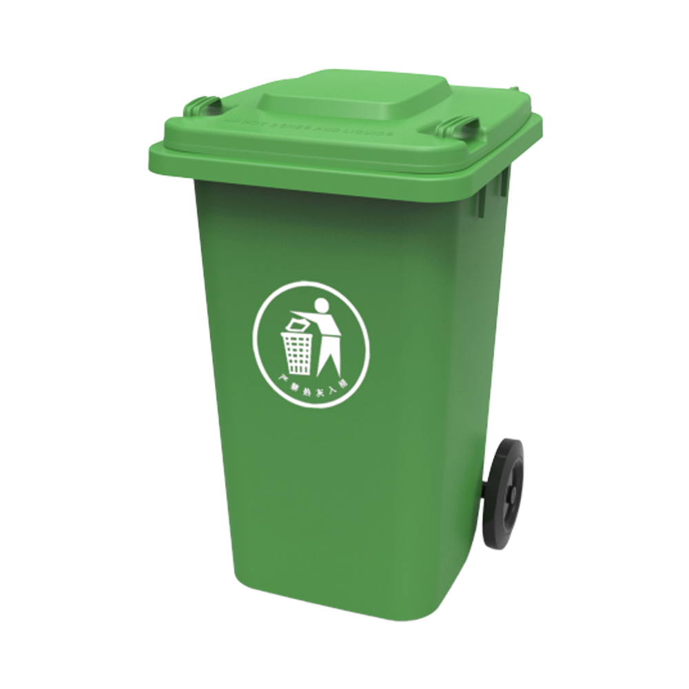 240L 120L big plastic bin barrel plastic garbage waste recycle bin with pedal hdpe plastic bins