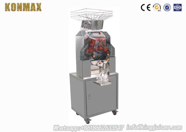 4 Wheel Fiberglass Commercial Cold Pressed Juicer Machine For Zummo Mobile Juice