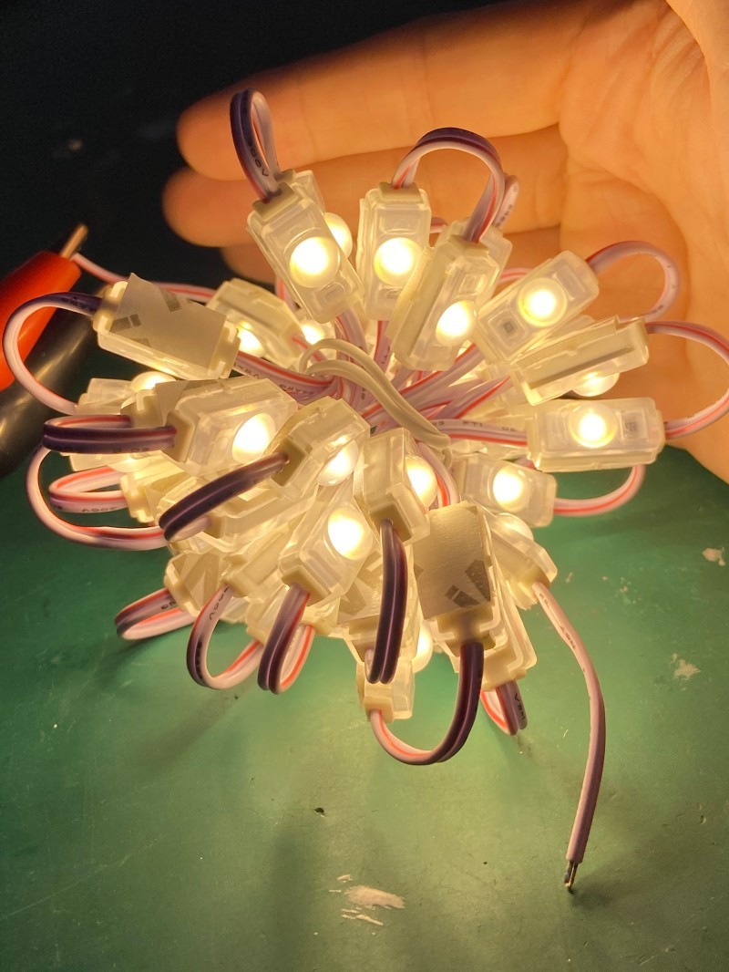 Mini 2835 led module 12V 0.3W 3000k 6500k backlit module for small led letters
