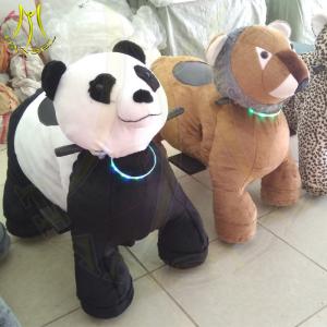 China Hansel amusement park games kiddie electric ride on walking animal rides wholesale