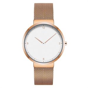 China Fashion Alloy Couple Quartz Watch Minimalist Men's Quartz Wrist Watches wholesale