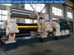 22 Inch Two Roll Mixing Mill 90Kw Rubber Kneading Machine