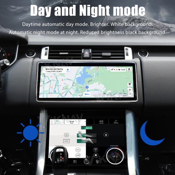 Android 13.0 head unit For Land Rover Range Rover Sport L494 2013-2017 touch screen climate control car stereo with AC