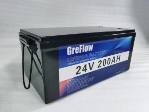 China Lifepo4 Lithium Battery 24v 200ah Long Serive Life 6000 Cycles wholesale