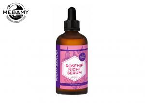 China Natural Organic Face Serum , Rosehip Night Serum Skin Renewal Brightening wholesale