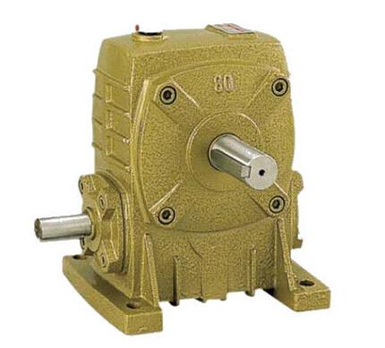 Quality WP Worm Gear Gearbox WPS80 Solid Shaft Mounted Speed Reducers for sale