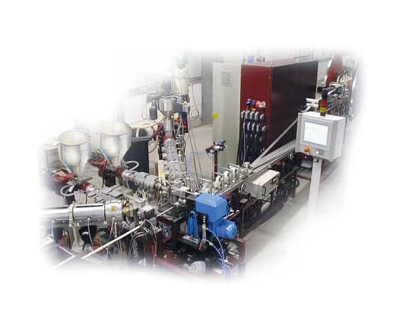 Co Extrusion PPR Pipe Production Line Plastic Two Extruders