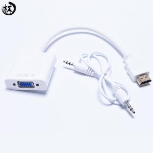 China Kico 1080P Male To Female HDTV To VGA Cable Converter Adapter With Audio Cable Provide OEM Service Factory Manufacturer wholesale