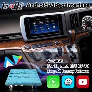 China Lsailt Android Nissan Multimedia Interface for Elgrand E51 Series 3 2007-2010 wholesale