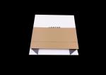 Folding Book Shaped Gift Packaging Cardboard Box With Magnetic Closure Flap