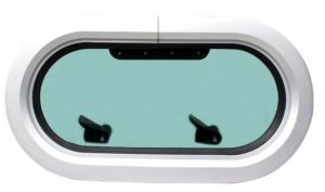 China Aluminum Porthole Windows for Boat Yacht RV Oval Shape wholesale
