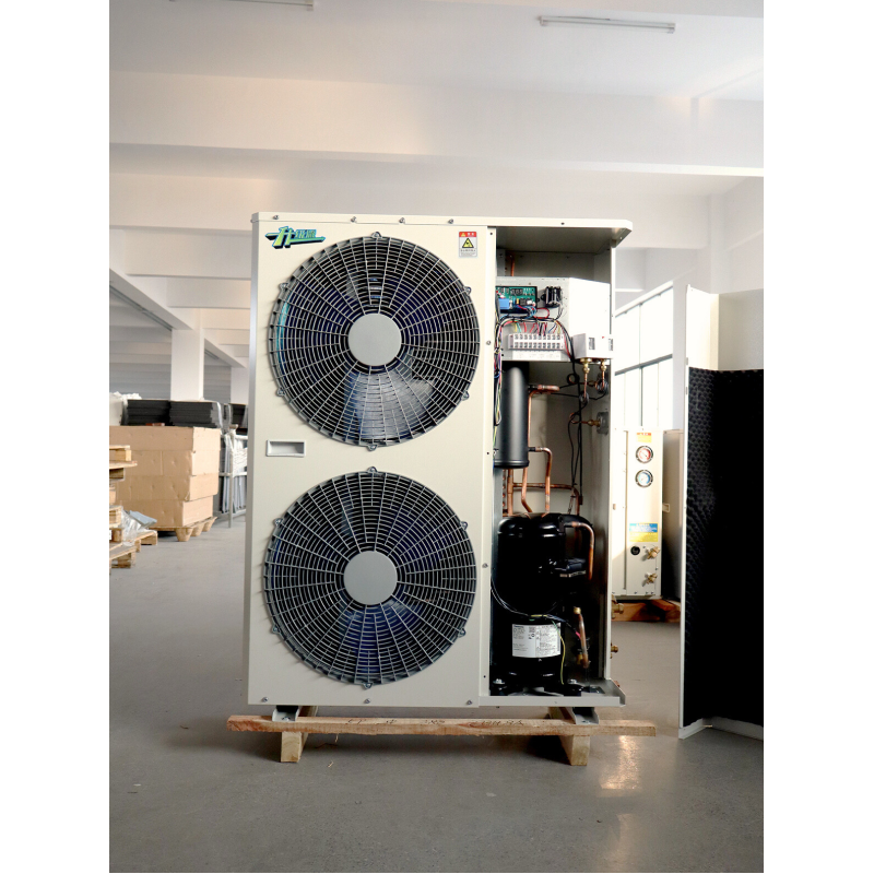 New Emerson Scroll Condensing Unit | 6HP Two-Fan for Agricultural Cold Storage (-30°C to 10°C)
