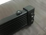 Aluminum Tube Fin motorcycle transmission engine oil cooler with aluminium