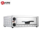 Commercial Kitchen Stainless Steel Electric Pizza Oven with Snack Pan 220V 1200W