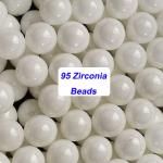 TZP 95 Yttrium Stabilized Zirconia Beads Oxide Balls 0.6 - 0.8mm 0.9 - 1.1mm
