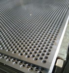 China Architectural 304 Stainless Steel Perforated Sheet 3048mm Length wholesale