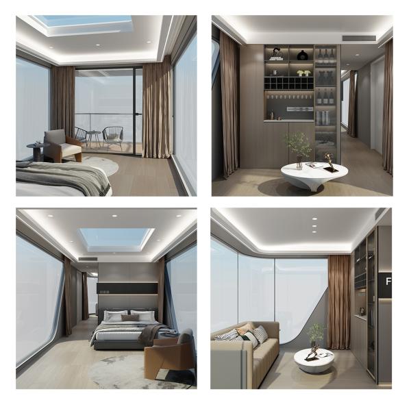 Mobile Capsule House The Flexible and Stylish Choice for Temporary Accommodation