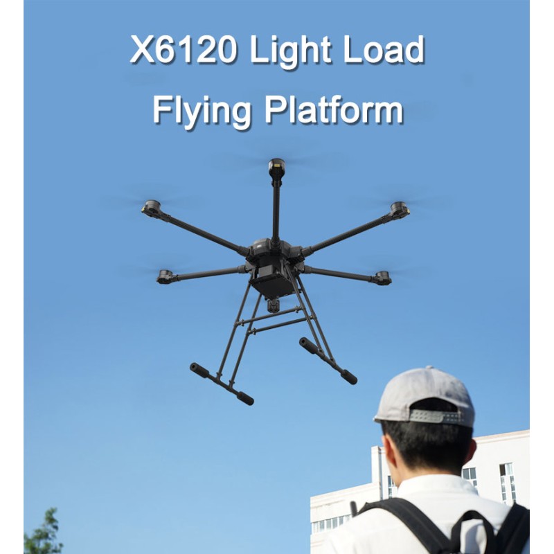 2025 EFT X6120 Beginner-Level UAV Training Flight Rack with Built-in GPS Remote Control for Mapping Exercise Rac Applications