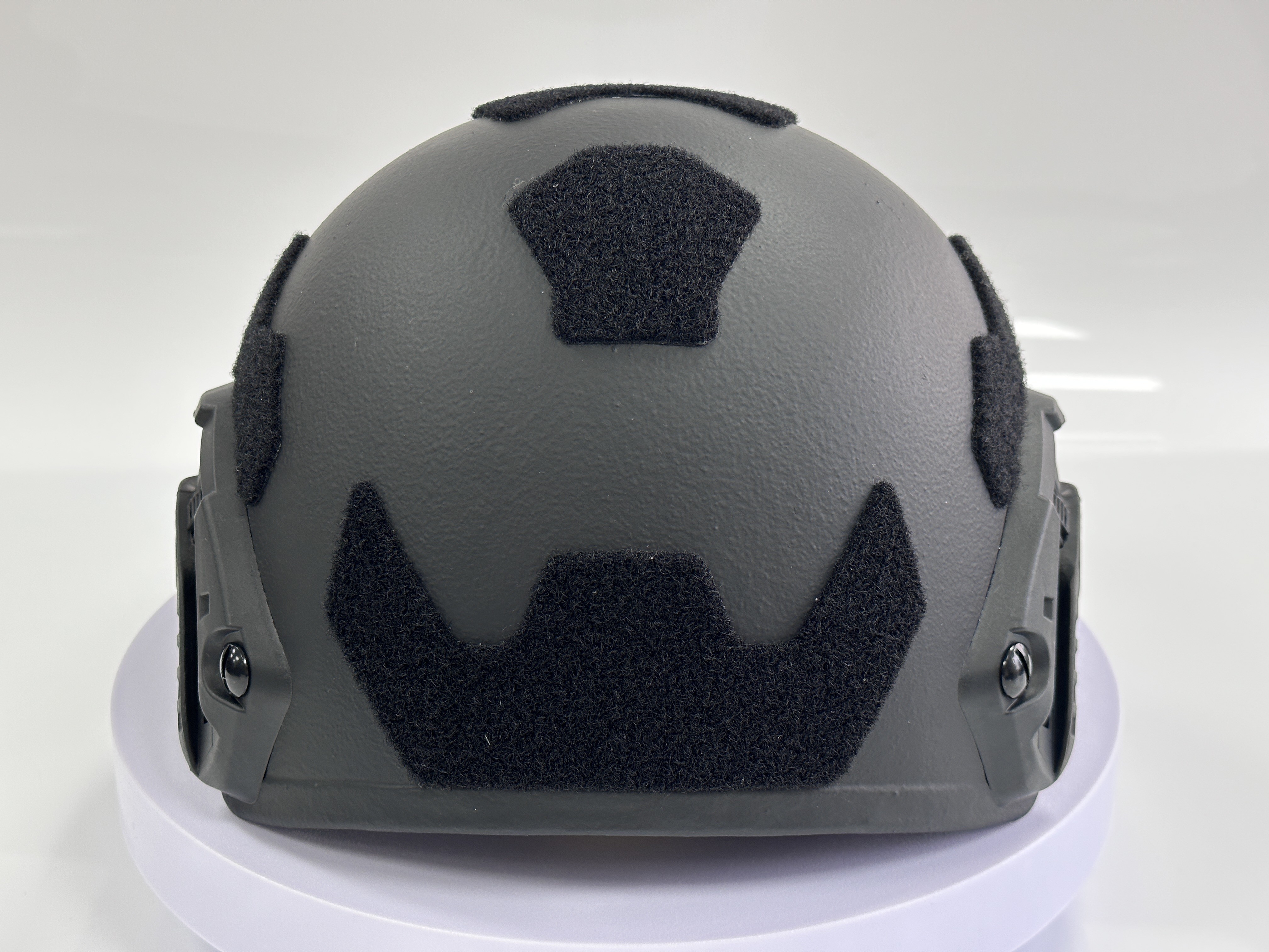 Tactical Ballistic Helmet NIJ IIIA UHWPE Black Color For Men Tactical Military Training