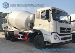 China 4M3 Dongfeng Concrete Mixer Truck 3 - 7cubic Cement With Opitional Colors wholesale
