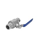 Customized Support Stainless Steel Water Treatment Male to Male Thread 2PC Ball