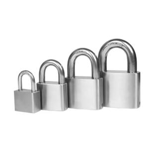 China Silver Security Stainless Lock Mini Padlocks Keyed Alike 25mm wholesale