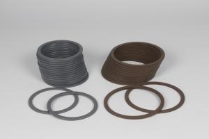China BRT Nylon Hydraulic Gasket Seal 45 X 60 X 3 Black Hydraulic Rubber Seal wholesale