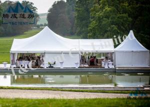 China Clear Pagoda Wedding Event Tents Easy Assembled With Strong Galvanized Steel wholesale