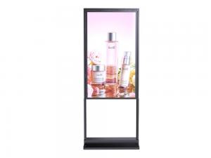 China 55 Inch Digital Signage Wall Mounted Indoor Hight Brightness Shop Showcase Window Fhd 4k on sale