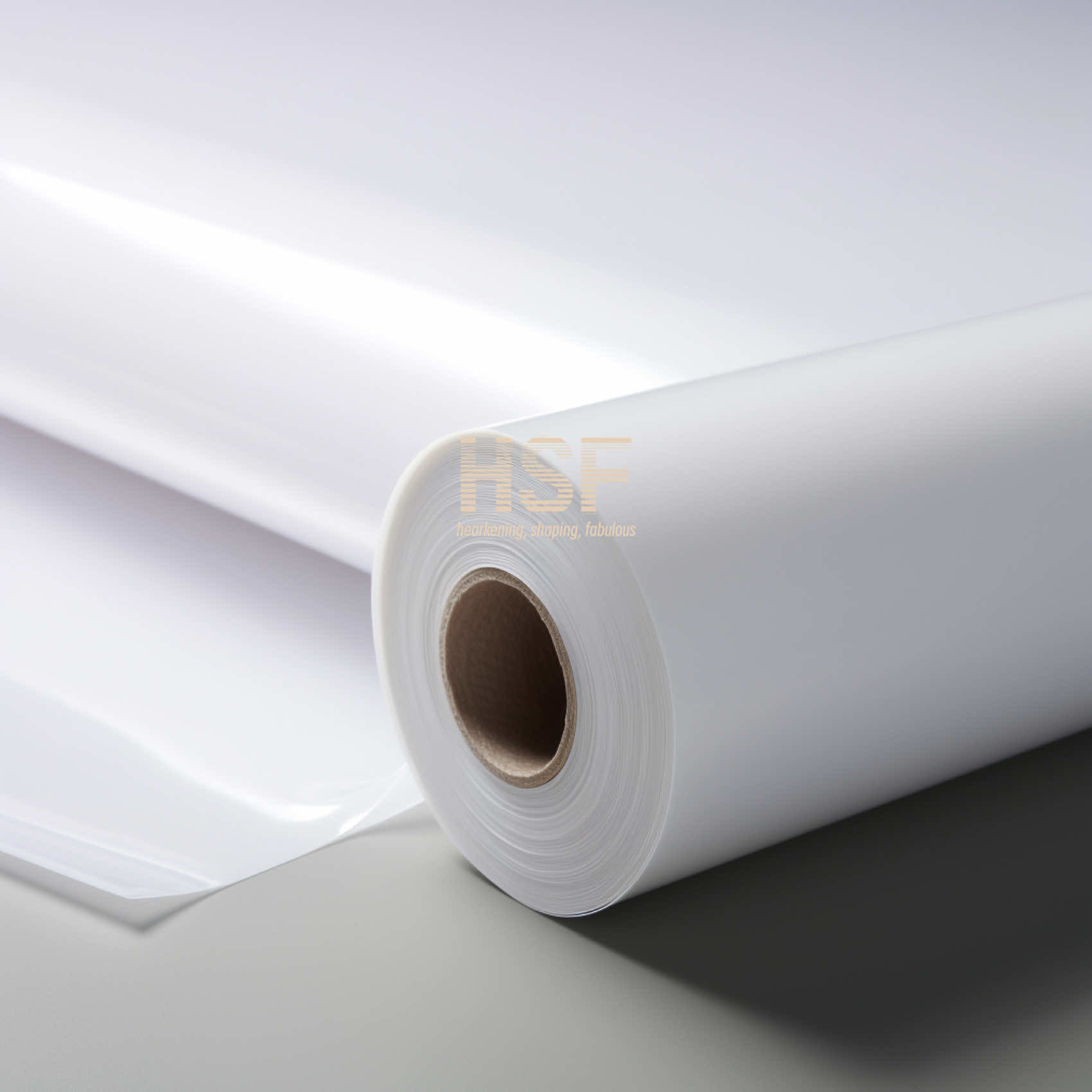 80 Micron Opaque White Mono Axially Oriented PE Film Roll UV Radiation