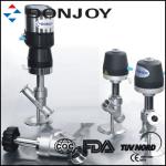 DN50 SS316L Pnuematic Angle Seat Valve with IL TOP for regulating