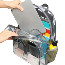 clear backpack