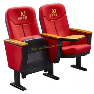 China High Back PU Foam Foldable Auditorium Stadium Chairs With Plywood Back wholesale